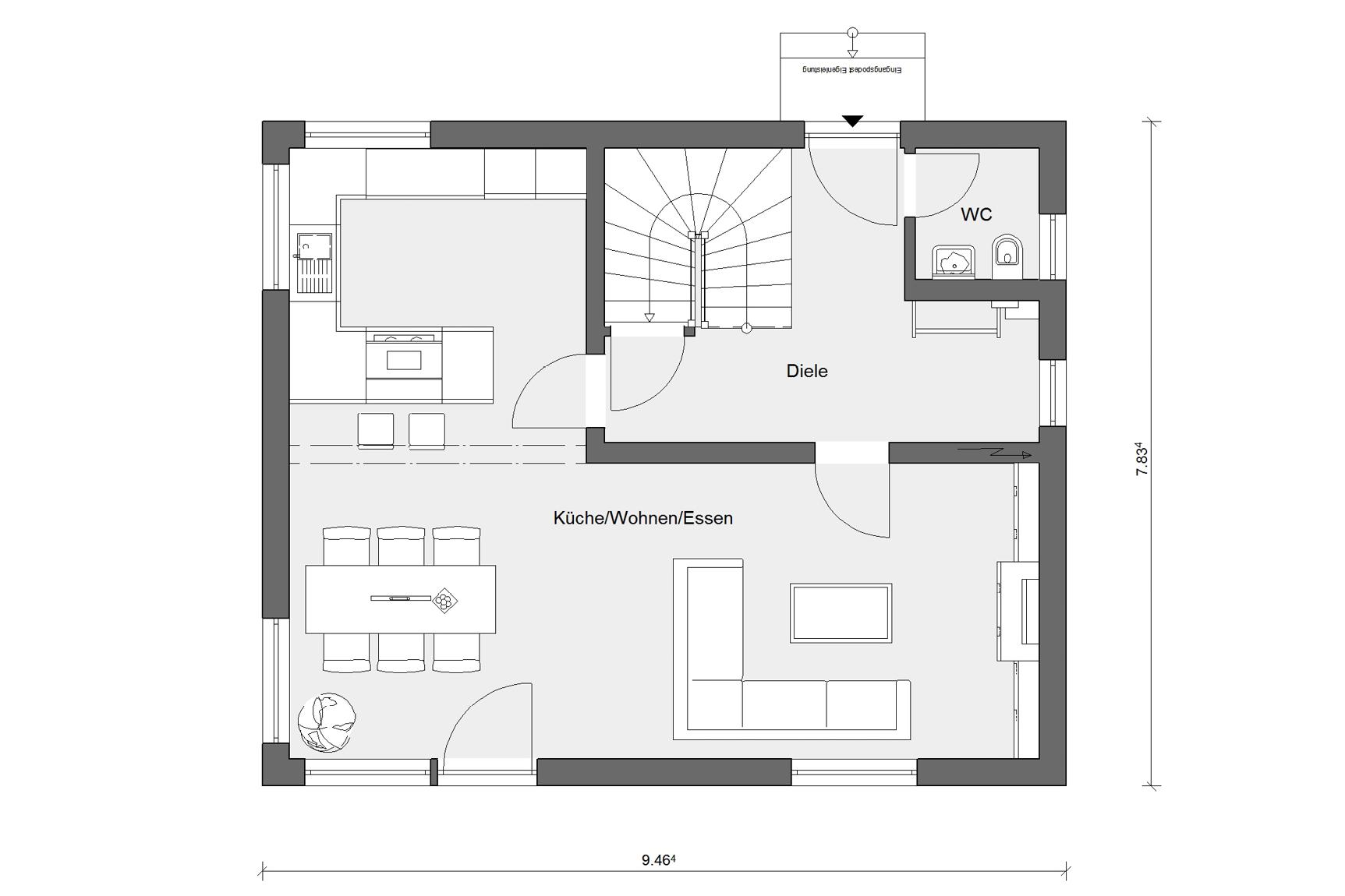 Haus Mit Satteldach Bauen E 15 121 9 Schworerhaus