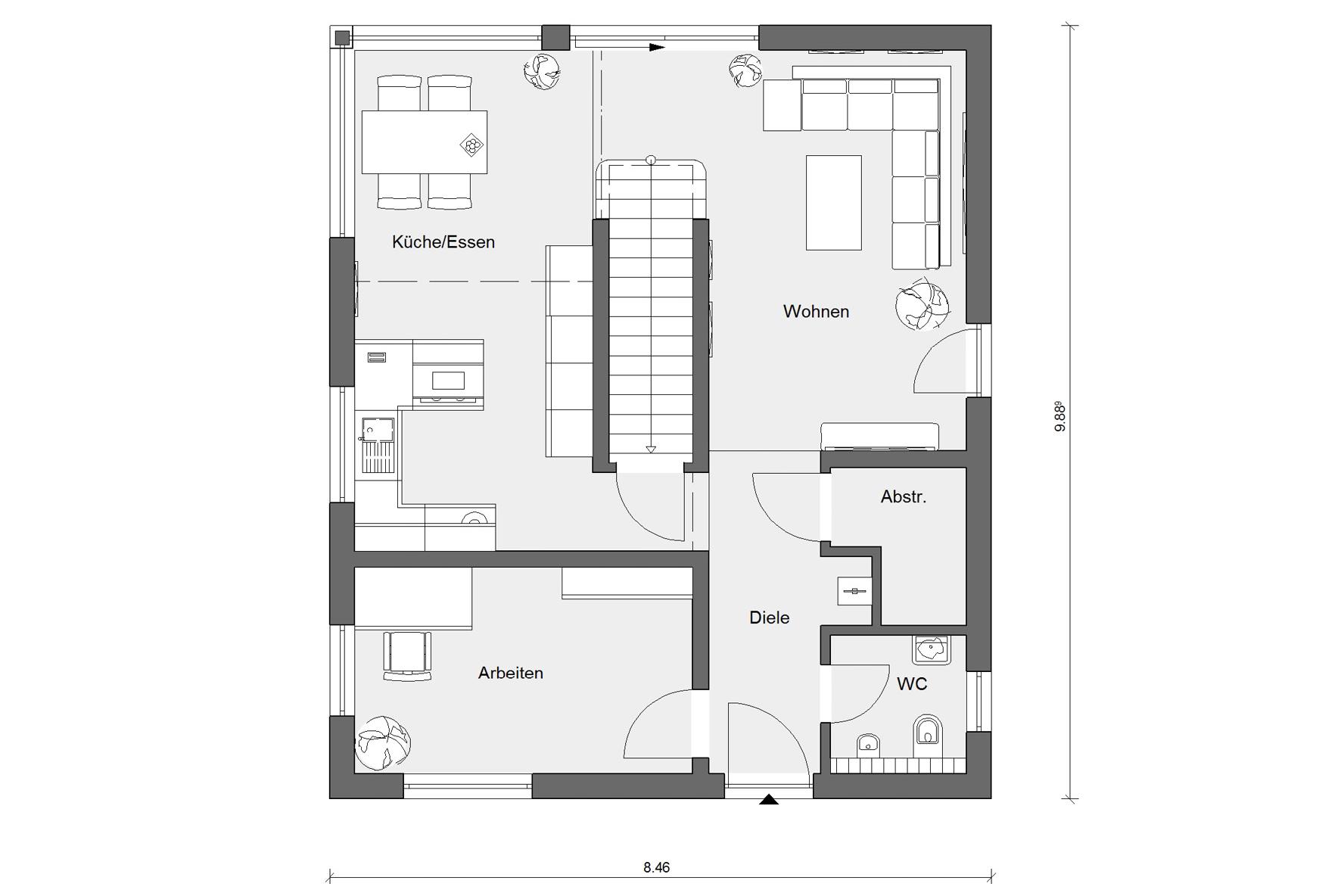 Fertighaus Mit 120 Qm E 20 128 3 Schworerhaus