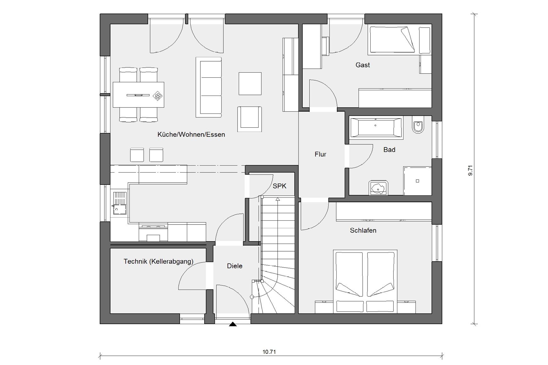 Klassischer Bungalow | SchwörerHaus