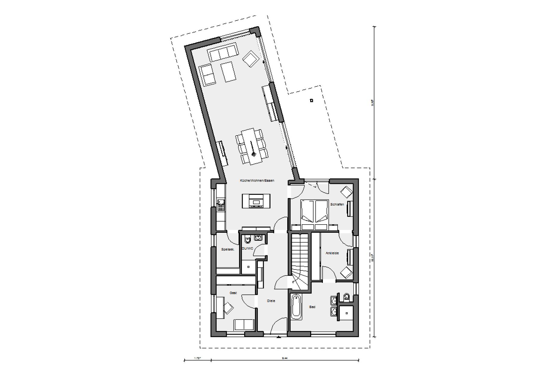 Bungalow With Covered Terrace Schworerhaus