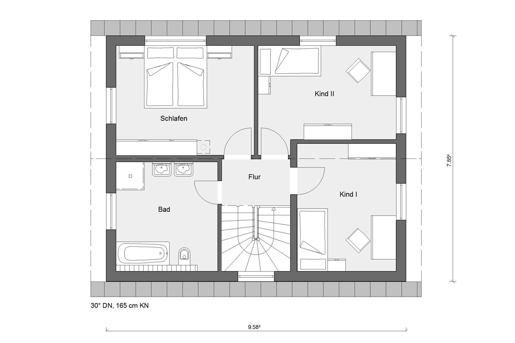 Kompaktes Einfamilienhaus | E 15-123.5 | SchwörerHaus