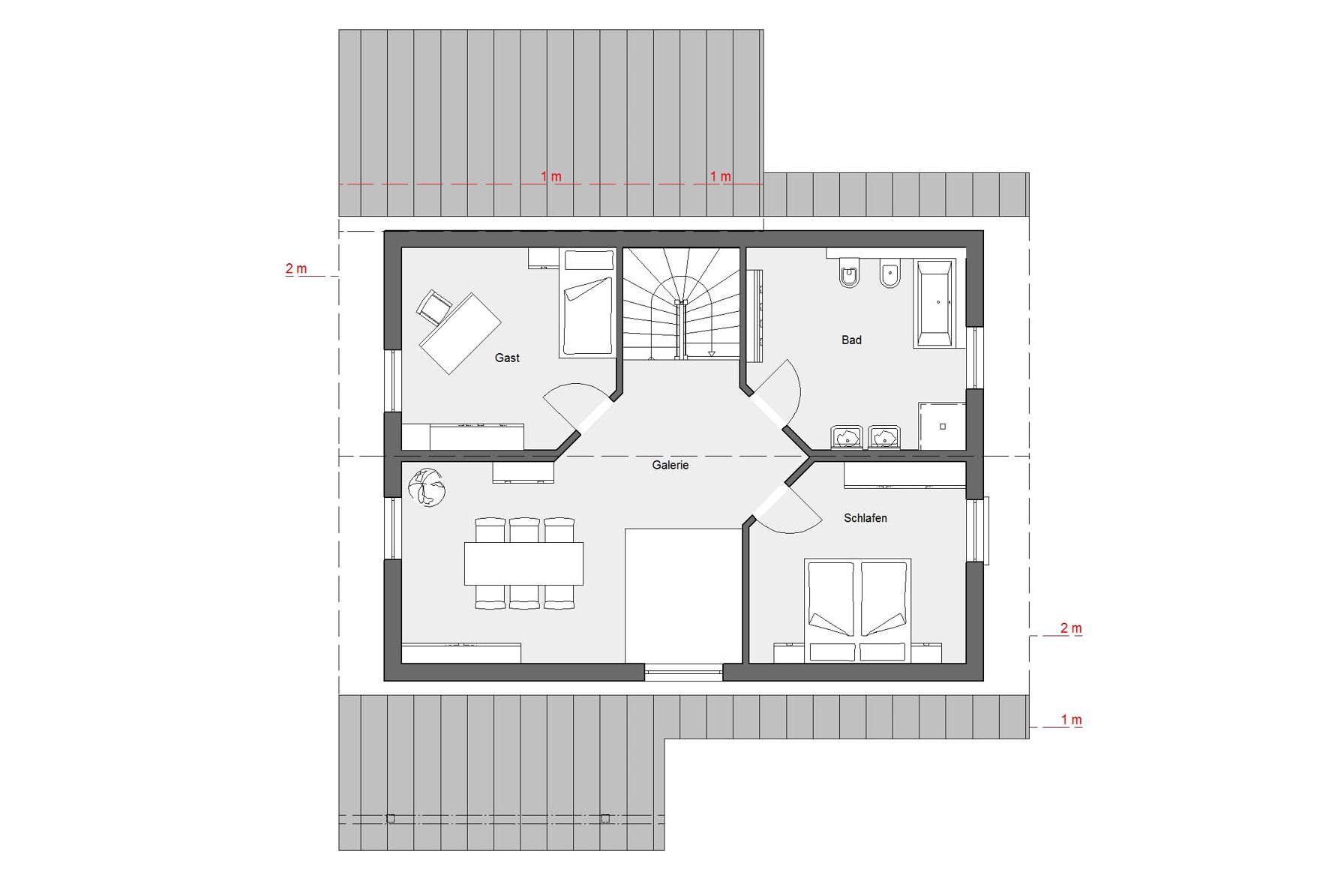 Kreatives Fertighaus E 15 155 3 Schworerhaus